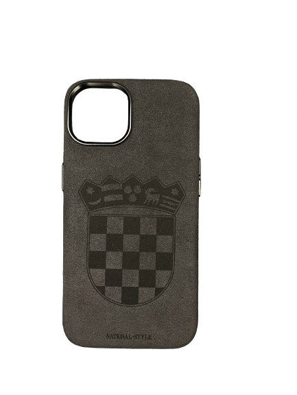 Alcantara IPhone Case von National-Style (Kroatisches Wappen)