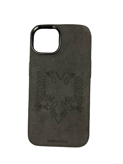 Alcantara iPhone Case from National-Style (Albanian Eagle)